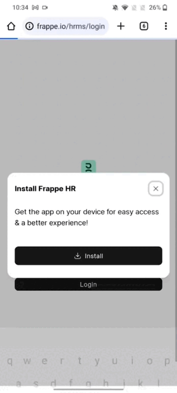 frappehr-android-pwa-install